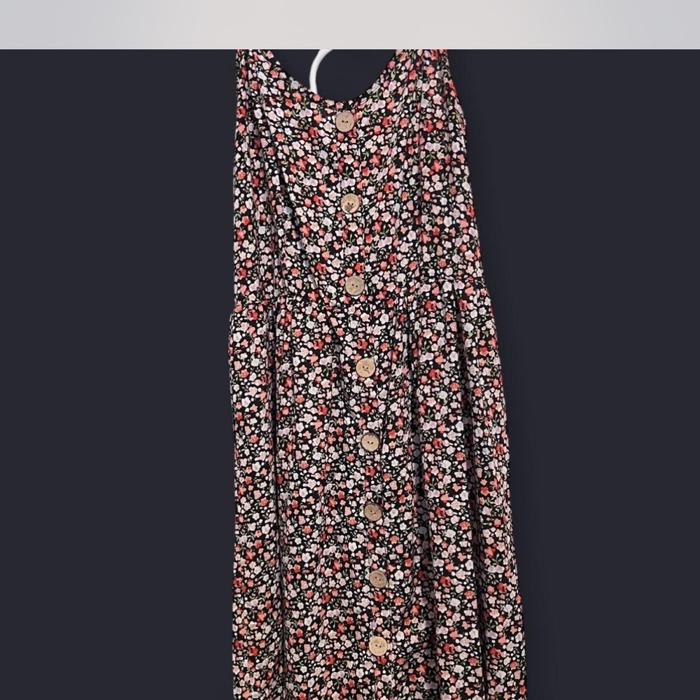 Floral Button-Down Dress